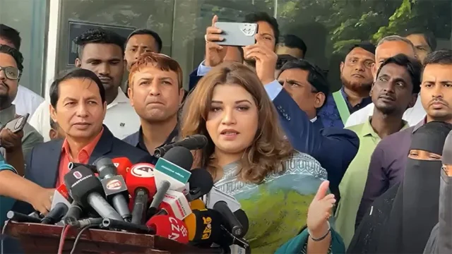 হুতিদের ক্ষেপণাস্ত্র হামলায় নিহত শাহেদের মরদেহ গ্রহণ করলেন শামা ওবায়েদ